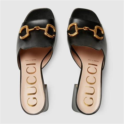 gucci horsebit clogs|gucci slide sandals with horsebit.